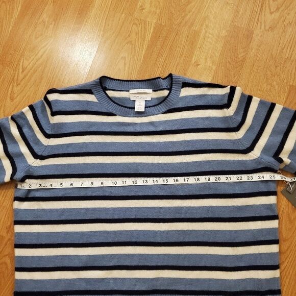 Nordstrom Signature Stripe Cashmere Sweater - Picture 9 of 13